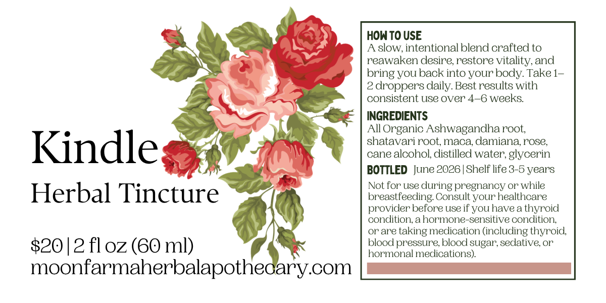 "Kindle" | Libido | Herbal Tincture