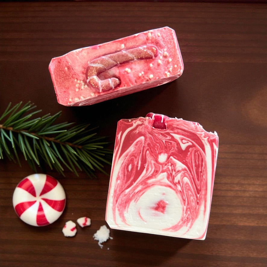 Candy Cane | Handmade Soap