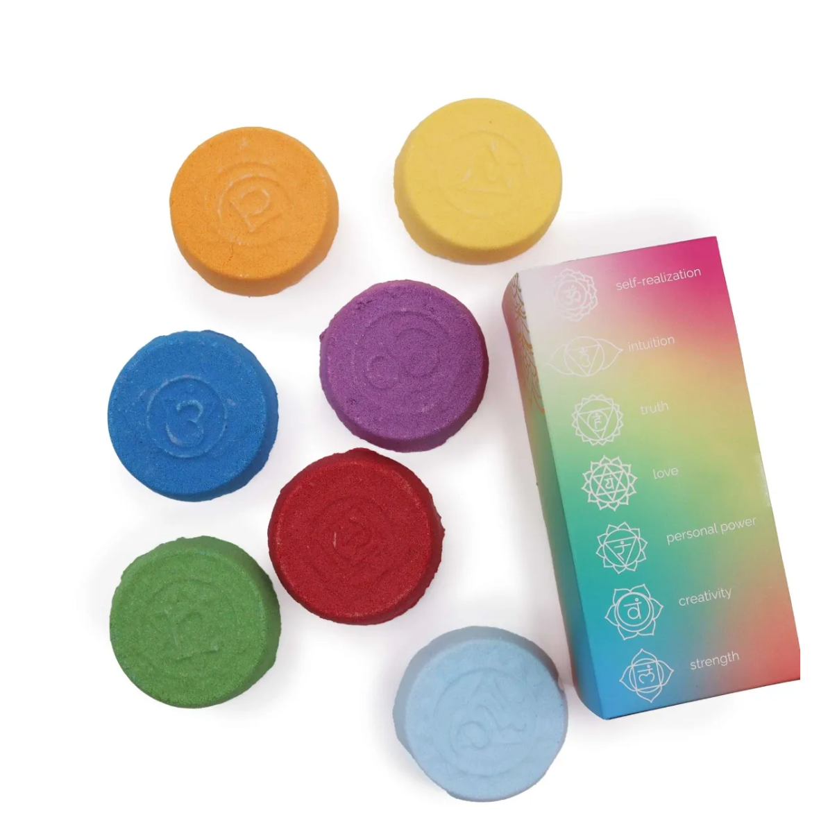 Chakra Bath Fizz | Chakra Harmony & Inner Glow