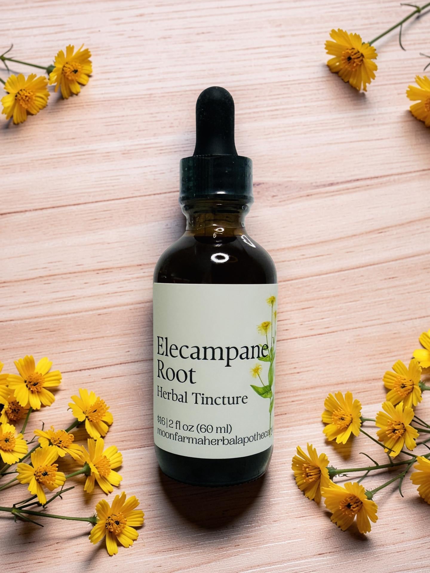 Elecampane Root Herbal Tincture