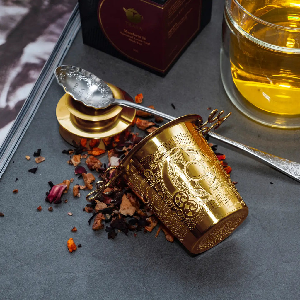 Charis™ Loose Leaf Tea Infuser – Silver Heart Resides