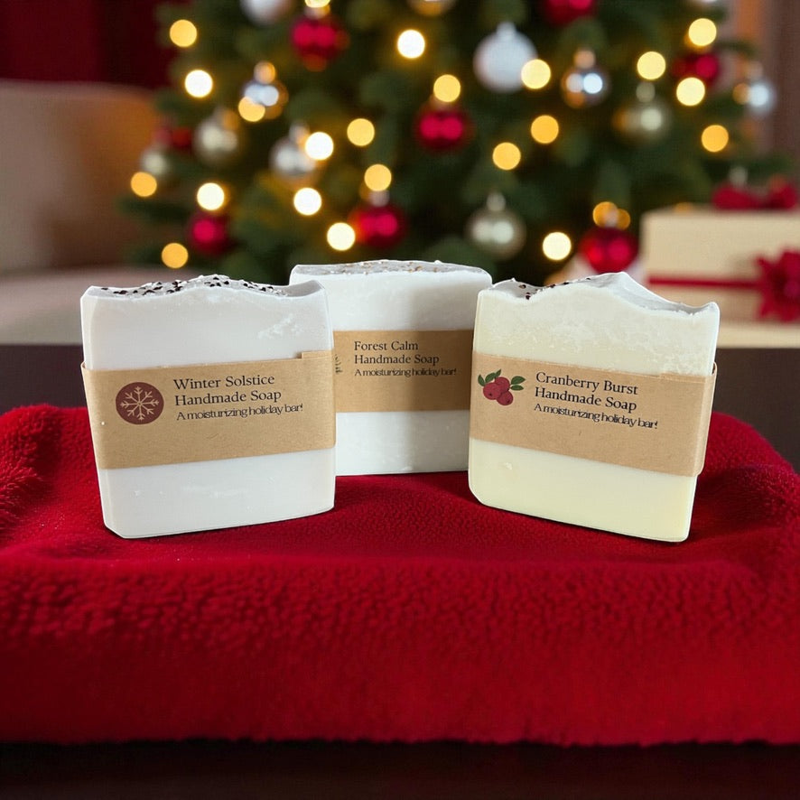 Holiday Cozy Soap Trio