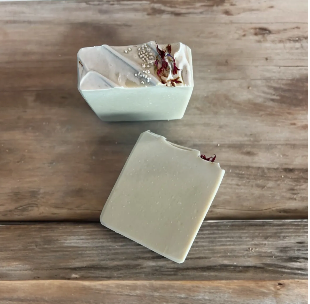 Tuscan Juniper Myrtle handmade soap made in Sioux Falls, SD.