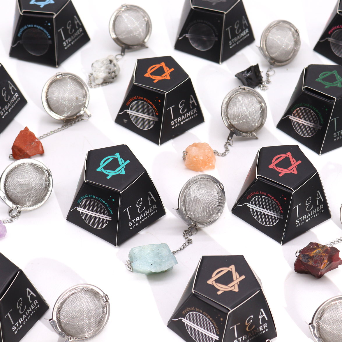 Gemstone Tea Strainer