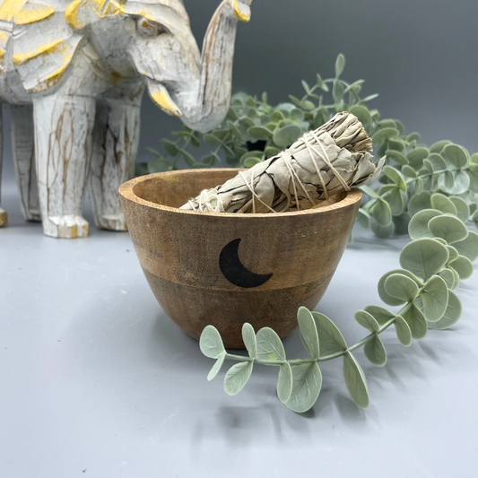 Wooden Smudge & Ritual Offerings Bowl