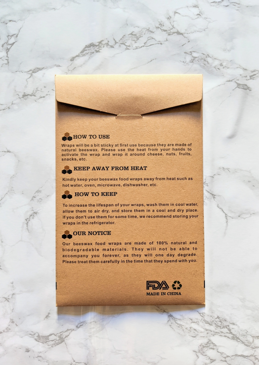 Beeswax Wraps