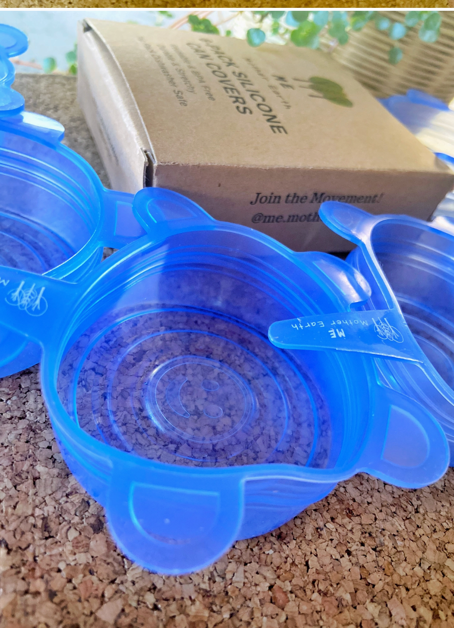 Reusable Silicone Can Covers 6-Pack