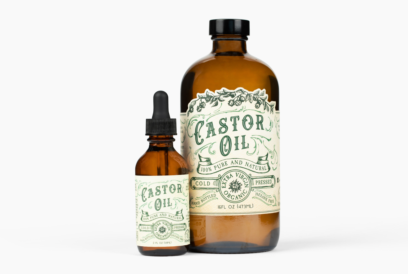 Organic Cold Pressed Castor Oil